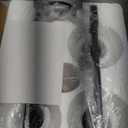 Indoi 4-Light Bathroom Light Fixtures, Black Bathroom Lights Over Mirror with Clear Glass Globe Shade, Vanity Lights for Bathroom Kitchen Living Room Hallway Cabinet Bedroom Porch