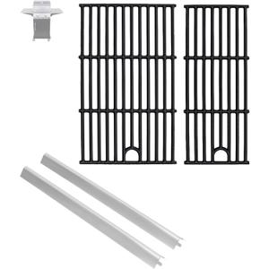 Grill Parts for Charbroil Performance 2 Burner 463630021 463660421 463630422 Cooking Grate & Heat Plate for Charbroil Grill Replacement Parts 463655621 463655021 G426-0004-W1 G426-0005-W1