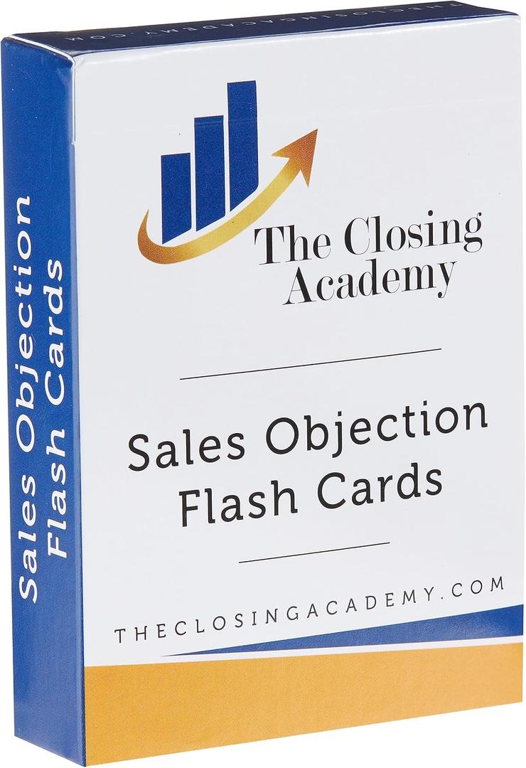 Sales Objection Flashcards:Learn Exactly What to Say to Close More Sales and Master The Art of Selling
