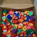 Gejoy 100 Pcs Mini Rubber Dumpster Toys Positive Mini Dumpster Figures to Hide It's Fine Gifts Decorations and Encouragement Birthday Motivational Gifts for Colleague Staff Teacher