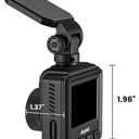 Dash Cam WiFi 2K, Car Camera with APP, External GPS, 1.5'' IPS Screen, Front Dash Camera for Cars, Mini Dashcams, WDR Night Vision, 24H Parking Monitor, Loop Recording, G-Sensor