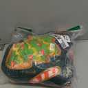 Horaldaily Christmas Flannel Blanket Throw, Green Gingerbread Man Christmas Bear Soft Fuzzy Plush Cozy Fleece Blankets for Couch Sofa Bed Lounging, Ideal Gifts for Kids Adults Wife Self, 60x80