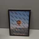 6x12 Picture Frame Black for Wall Hanging, Wall Mounting Horizontally or Vertically, 6 x 12 Wall Gallery Poster Photo Frame with Shatter Resistant Plexiglass, Black