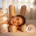 vocheer Anti Wrinkle Pillow for Anti-Aging, Ergonomic FacePillows to Prevent Sleep Lines, Silky Satin Beauty Pillow for Hair& Skin Care, Side Sleeper Support to Reduce Puffiness,Amplexus, Medium
