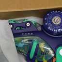 Kids Roller Skates for Beginners - ZOOBLISS Toddler Roller Skates for Boys and Girls Ages 3-7 with Light-Up Wheels & 4 Adjustable Sizes, Tri-Wheel Training Skates for Kids