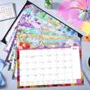 2026-2027 Desk Calendar - Large Desk Calendar 2026-2027, Jul 2026 - Dec 2027, 22" x 17", 26-27 Calendar Large 18 Months with Corner Protectors + Large Ruled Blocks, Desk Pad, To-Do List & Notes