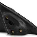 For Chevy Malibu 2013 2014 2015 Door Mirror Driver Side | Power Glass | Heated | With Turn Signal Light | Non-Folding | Textured Black | Replacement For GM1320487 | 22860542, 22860562