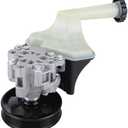 Power Steering Pump with Reservoir Fit for Dodge Charger Challenger Grand Cherokee 300 2012 2013 2014 2015 2016 2017 2018 2019 2020 New Power Assist Pump with Pulley 5181854AA 5181778AB