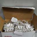 Brizled Clear Christmas Lights, 300 Count 69.6ft Incandescent White Lights String, Connectable 120V UL Certified Indoor/Outdoor White Light on White Wire for Room, Birthday, Wedding, Party, Warm White