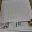 Chrome Shower Faucet GGStudy Single Function Shower Trim Kit with Rough-in Valve Shower Set Bath Rainfall Shower Faucet System 8inch Square Stainless Steel Metal Shower Head