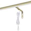 LED Picture Lights for Paintings Plug in, 14 Inch 4W Adjustable Art Light Gallery Wall Light for Display Art Work, Antique Brass Finish, CRI90+, 3000K Warm White, ETL Listed