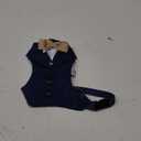 Dog Tuxedo for Wedding Outfit, Dog Suit and Tie Costumes for Birthday, Halloween, Cosplay, Christmas Party, Pet Formal Wear with Bowtie, Tux for Medium Dogs, Bulldog, Labrador, Husky (M (Chest 18.9-25.9 in))