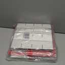 BIEBOS Portable Waterproof Christmas Decoration Ball Storage Box - Stores 128 Ornaments, 3-inch Balls, 8 Independent Layered Trays, Foldable for Easy Access