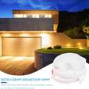 Led Ceiling Light with Sound and Light Sensor 4.25 Inch Compact Ceiling Lamp for Hallway Stairway Indoor Lighting Energy Efficient Close to Fixture