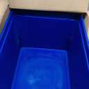 Storex 9 Gallon Recycle Bin, Blue (STX61549U01C)