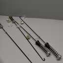 ApplianPar Pack of 4 W11217817 Washer Suspension Rod for Whirlpool Maytag Kenmore WTW4855HW2 WTW4855HW1 W11226768 W11159470