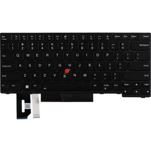 Replacement Keyboard with Backlit and Pointer for Lenovo ThinkPad T490 T495 T480S E480 E485 E490 E495 L380 L390 L480 L490 R480 R490,T14 Gen 1 Gen 2, P14s Gen 1 Gen 2 Series Laptop US Layout