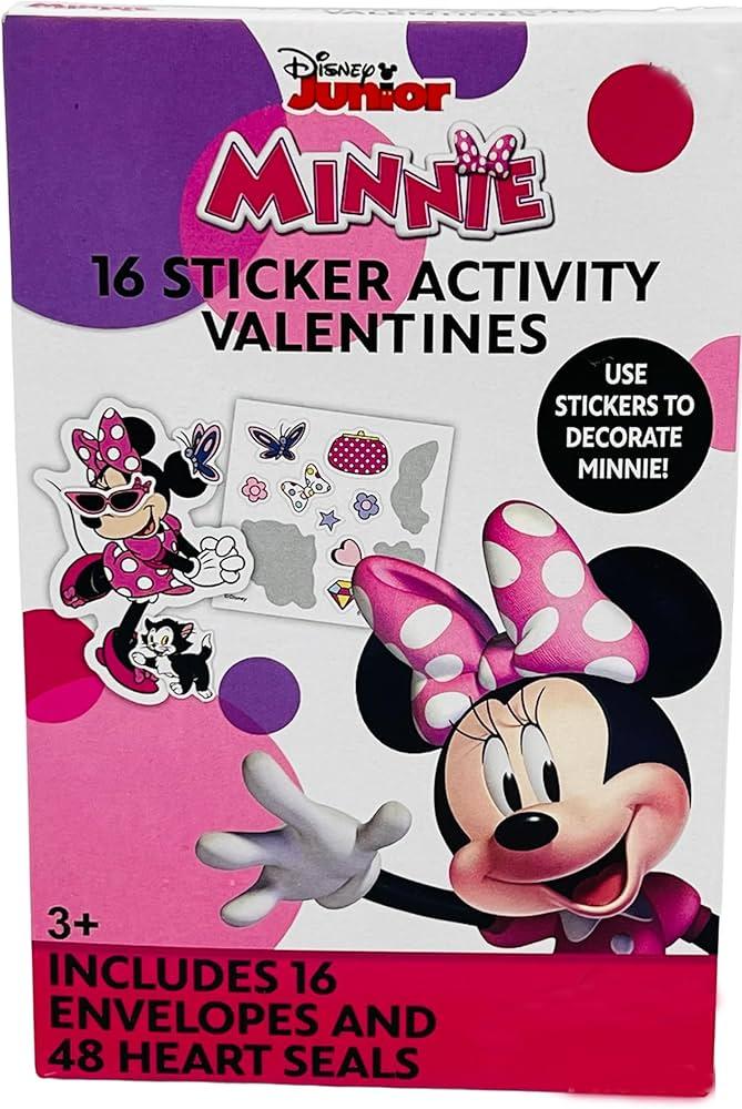 Stickers Activity Valentine's 16 Stickers, 2 Pack