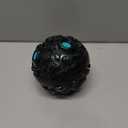 Dog Ball for Aggressive Chewers - Interactive Dog Toy Giggle Balls Fun Squeaky Sound to Keep Them Busy, Durable for Small Medium Large Breeds, Rubber Chew Toy As Seen on TV, Black & Lake Blue