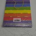 Cmecial 12.6" Paper Gift Bags with Tissue Paper, Extra Large Gift Bags with Handles, Birthday Rainbow Bag Large Size, Medium Birthday Bags Wrap Bag for Kids