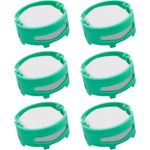 6 Pack Odor Neutralizer Cartridge Replacement for Shark ZU102 LA702 UZ565H AZ3002 AZ4002 AZ3000 HZ3000 HZ3002 IZ862H IZ562H Upright Vacuum and HP152 HP301 HP302 Air Purifier, Part# 1541FC3000, Cologne