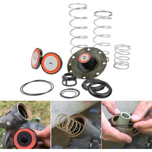 Fit For Wilkins Zurn Backflow Preventer Models 975XL & 975XL2 1-1/4"-2" Repair Rebuild Kit/Complete Poppets, Springs and Seats Repair Kit