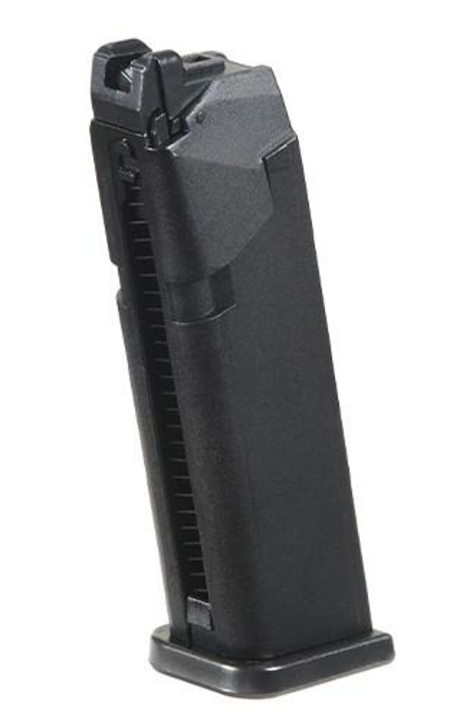 Lancer Tactical Tandemkross CTHULHU GBB 24rd Pistol Magazine, Black