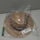 FURTALK Panama Hat Sun Hats for Women Men Wide Brim Fedora Straw Beach Hat UV UPF 80+