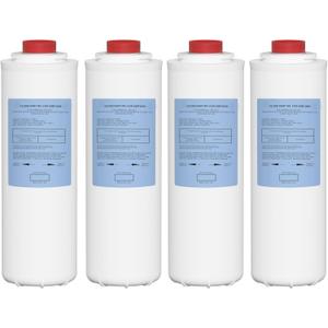 51300C Water Replacement Filter Compatible with Elkay 51300C EWF3000, and Ezh20 Bottle Filling Station, 3000 Gallon Water Filter Replacement for ERF750, 51299C, 55898C (No Chip) 4 Pack
