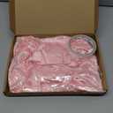 Suncalla 3 Pcs 2 ft Large Pink Bow Decorations Big Satin Bows Hanging Wall Decors for Wedding Coquette Birthday Backdrop Bridal Shower Bachelorette Room Fireplace Party Supplies