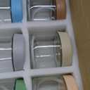 DRKIO 10 & 16 Oz Overnight Oats Containers with Lids - 6 Pack Glass Storage Jars with Airtight Lids Wide Mouth Mason Food Jars Great for Meal Prep Salad Chia Puddirg Snacks Yogurt Sugar Spice Cereal