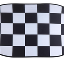 Foldable Sunroof Shade Sunshade Heat Isolate fit for Mini Cooper, Clubman & Countryman R56 All Years Black and White Checker Set of 1