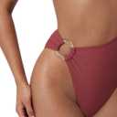 SUUKSESS Women Sexy One Piece Tummy Control Swimsuit Cutout Backless Bathing Suit (M)
