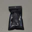 Silicone Patellar Tendon Support Strap 2-Pack, Knee Brace for Women Men, Adjustable Non-Slip Patella Band Support (Black)