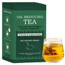 Oil-Reducing Tea, Oil Cleansing Tea for Liver Kidney, Oil Reducing Tea Herbal Chinese Tea, Mild Herbs Healthy Tea, 10 Natural Herbal with Excellent Formula, 15 Tea Bags/Box (1), BBD 04/17/2026