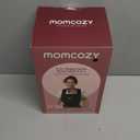 Momcozy Baby Carrier - Ergonomic, Cozy and Lightweight Carrier for 7-45lbs, Effortless to Put On, Ideal for Hands-Free Parenting, Enhanced Lumbar Support, Purehug for Infant to Toddler, Black