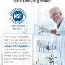 Waterdrop ADQ747935 LT1000PC Replacement for LG LT1000P/PC/PCS ThinQ Refrigerator Water Filter, LFXS26973S, LMXS28626S, LMWS27626S, LFXS28596S, ADQ74793501 and LT120F, 3 Combo