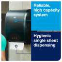 Tork 772828 Mechanical Paper Towel Dispenser, 15.95" Width x 12.32" Length x 9.32" Depth, Black (Case of 1 Dispenser)