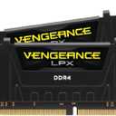 CORSAIR VENGEANCE LPX DDR4 RAM 16GB (2x8GB) 3200MHz CL16-18-18-36 1.35V Intel AMD Desktop Computer Memory - Black (CMK16GX4M2B3200C16)