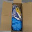 Mink Inflatable Baby Bathtub with Built-in Air Pump, Newborn to Toddler Bath Tub,Portable Travel Shower Basin with Back Support, Deflates and Folds Easily (Olive Bath)