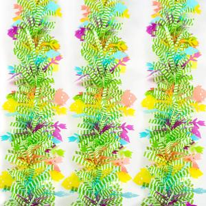 66Ft Easter Garland Decorations Glitter Tinsel Spring Pastel Garland Easter Tree Decor for Spring Bedroom Office Classroom Party Indoor Outdoor Holiday Home Decoration Supplies-(Blue Yellow Pink)