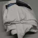 Duvet Cover Full Size Set - Extra Soft Full Duvet Cover 80" x 90" with 2 Pillow Shams - Hotel Luxury, Easy Care and Fade Free w/ Zipper Closures & Ties - All Season, Comfy, Cozy & Breathable (White) (01 - White (No Comforter))