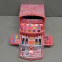 PERRYHOME Kids Makeup Set for Girl 56 Pcs Washable Real Cosmetic, Non-Toxic Frozen Toys Toddler Makeup Kit, Princess Dress up Christmas & Birthday Girl Gift for 3 4 5 6 7 8 9 10 11 12 Year Old Girls