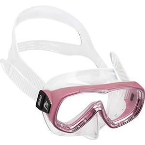 Cressi PIUMETTA, Kiddy Small Dive Mask Aged 2, 3, 4, 5, 6, 7 Years (Clear/Pinl)