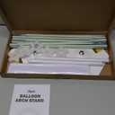 YALLOVE 21ft Balloon Arch Stand Kit, Free Combination in Width and Height (e.g. 10ft x 7.5ft), Convenient to Assemble and Disassemble, Not Include Balloons