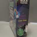 Dan&Darci Kids Rock Painting Kit - Glow in The Dark - Christmas Gifts Arts & Crafts for Boys and Girls Ages 6-12 - Craft Activities Kits - Creative Art Toys for 6, 7, 8, 9, 10, 11 & 12 Year Old Kid
