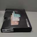 Wireless Keyboard and Mouse Combo - Full-Sized Ergonomic Keyboard with Wrist Rest, Phone Holder, Sleep Mode, 2.4G Quiet Keyboard for PC Laptop, Complete Work Setup for Office or Home -Trueque KM23 (1 PACK, Black)