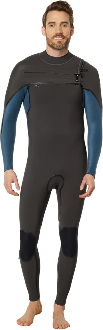 O'Neill 4/3 mm Hyperfreak Fire + Chest Zip Fullsuit Midnite Oil/Cadet Blue LT (6'2"-6'4", 180-200 lbs)