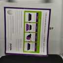Purple Royal Seat Cushion, Portable 2 Inch Gel Seat Cushion, GelFlex Grid