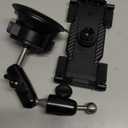 Car Tablet Holder for Dashboard/Windshield,[66LBF Super Suction Cup][Metal Adjustable Arm] Heavy Duty Mount for SUV/Truck, Fits iPad Pro 12.9 Air Mini, Galaxy tab, iPhone, 6.1-15.6" Device